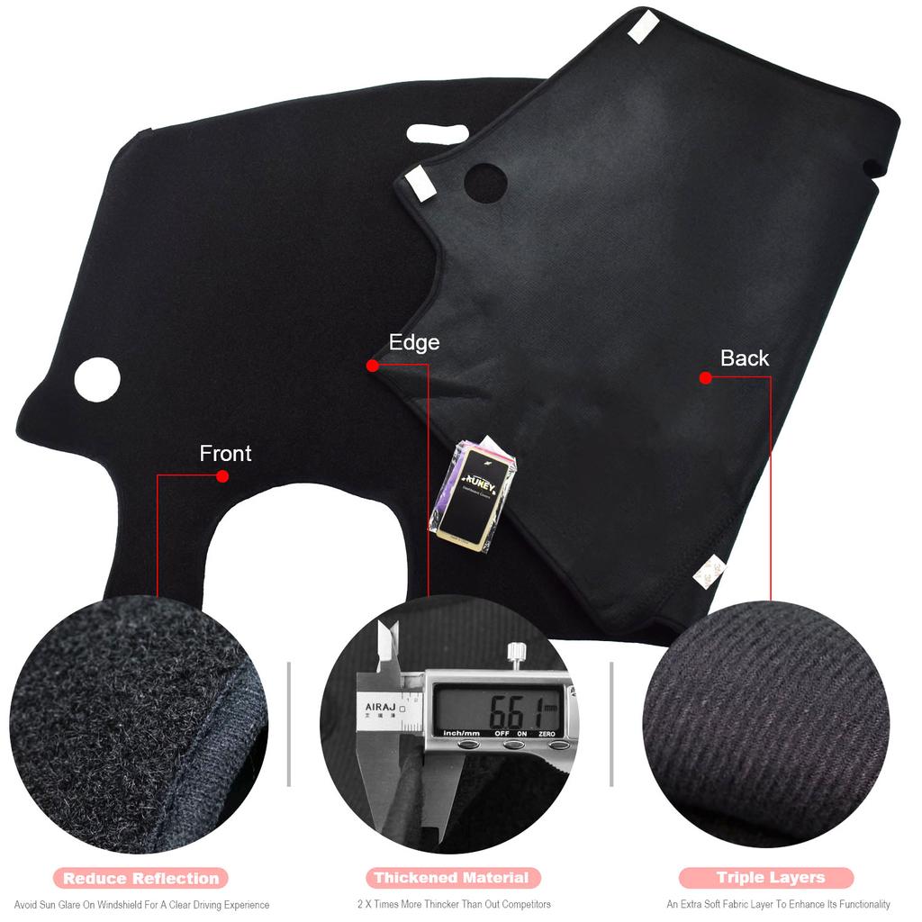 For Volkswagen Beetle A4 1998 - 2006 2007 2008 2009 2010 Dash Mat Dashboard Cover Dashmat Anti-dirty Pad Carpet Car