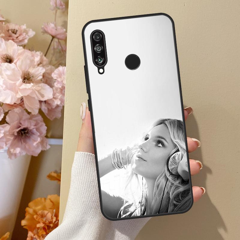 Britney Spears Cover For Huawei P30 Lite P40 P20 P50 Pro Nova 5T P Smart 2019 Case For Honor 50 10i 8X