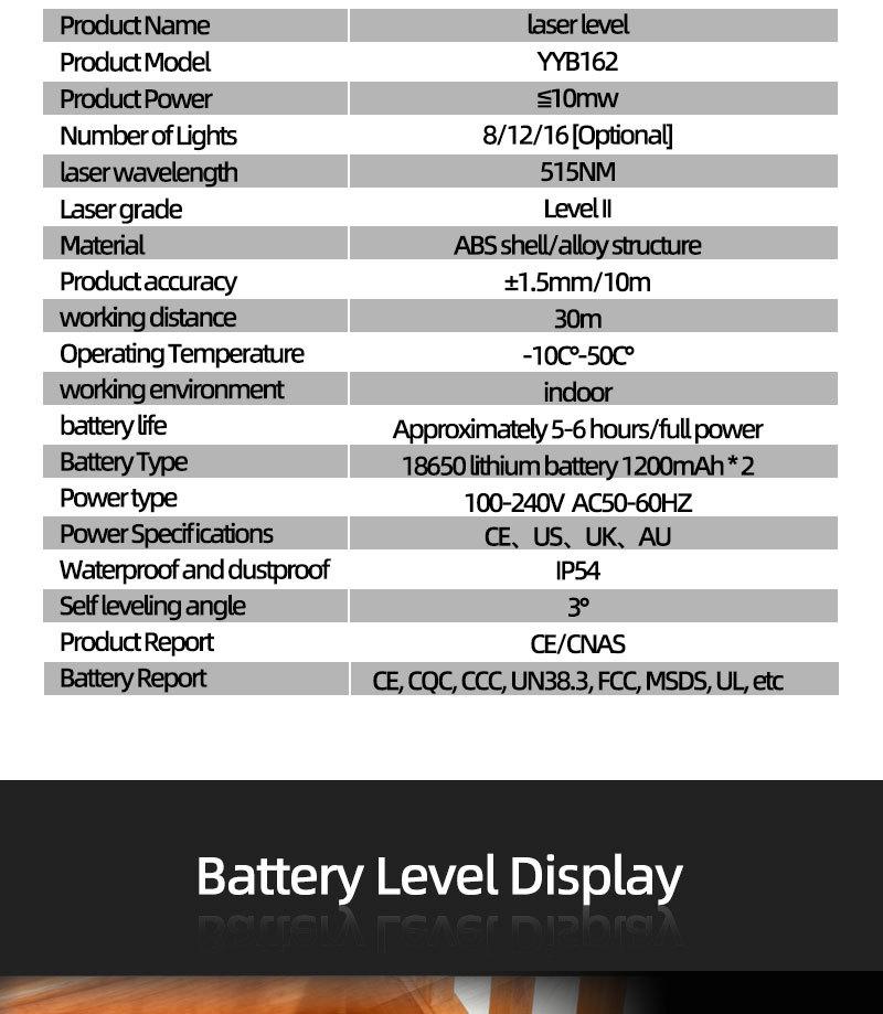High-Precision Automatic Infrared Laser Level for Outdoor Use