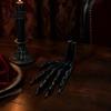 Skeleton Hand Ornament 3D Printed Figurine, Spooky Bone Statue for Lifelike Figurine Halloween Party, Gothic Model, Desk Decor Desktop Sculpture