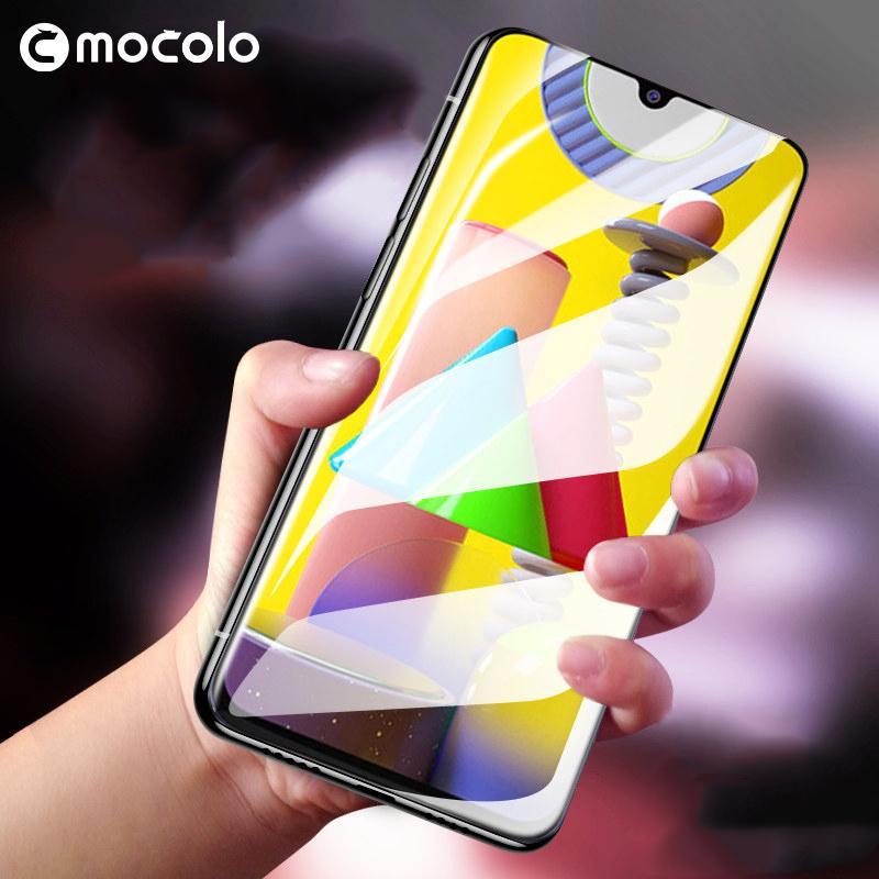 

MOCOLO Silk Print HD Tempered Glass Full Glue Full Coverage Screen Film for Samsung Galaxy A20/A30/A50/M30/M30s/A30s/M31/M21 Type A