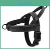 Pet Dog Chest Harness For Large Dogs Nylon Material With Bell Adjustment