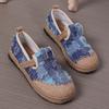 Women's Hemp Rope Bottom Ethnic Style LazyCasual Single Shoes
