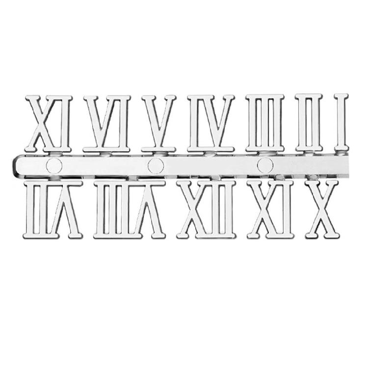 Clock Numeral Equipment Arabic/Roman Watch Clock Part for Crafting Enthusiasts