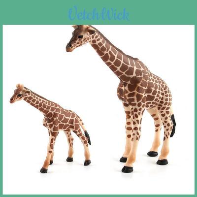 Simulierte Giraffen-Tiertiere Schreibtischornamente Für Pädagogisches Spielen Und Sammler