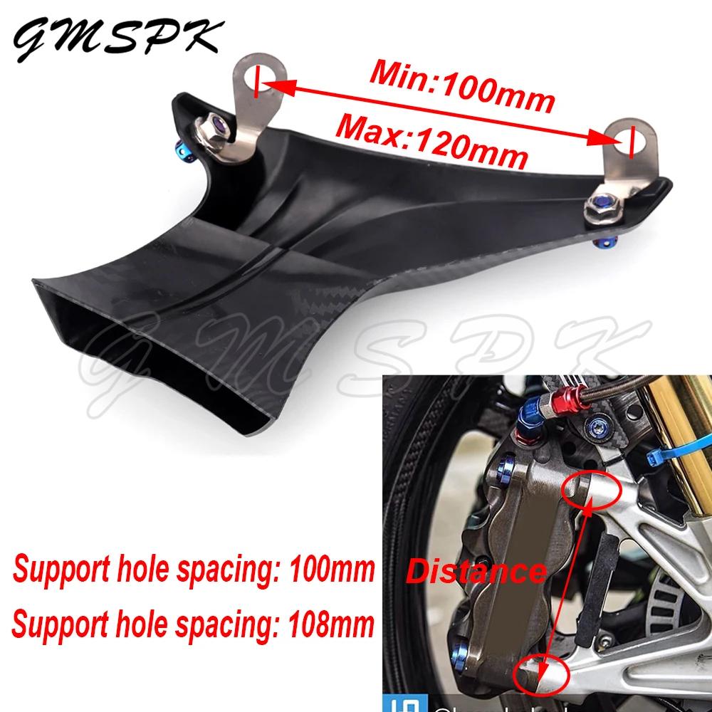 Motorcycle Brake Caliper Air Cooling Duct Accessories Fit for Kawasaki ZX-6R ZX6R ZX-10R ZX10R Z1000 Z1000R Z1000 SX ZZR 1400