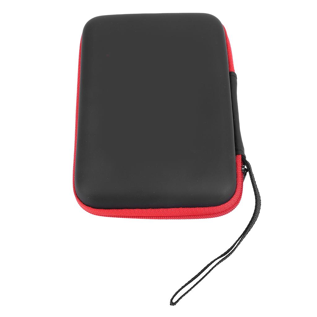 3.5in Portable Game Console Storage Bag EVA Water Proof Shell Soft Lining Mesh Pockets Protective Gaming Console