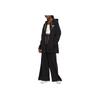 Nike Hooded Casual Zip-Up Long Sleeve Jacket Women Jackets Black CZ8360-010