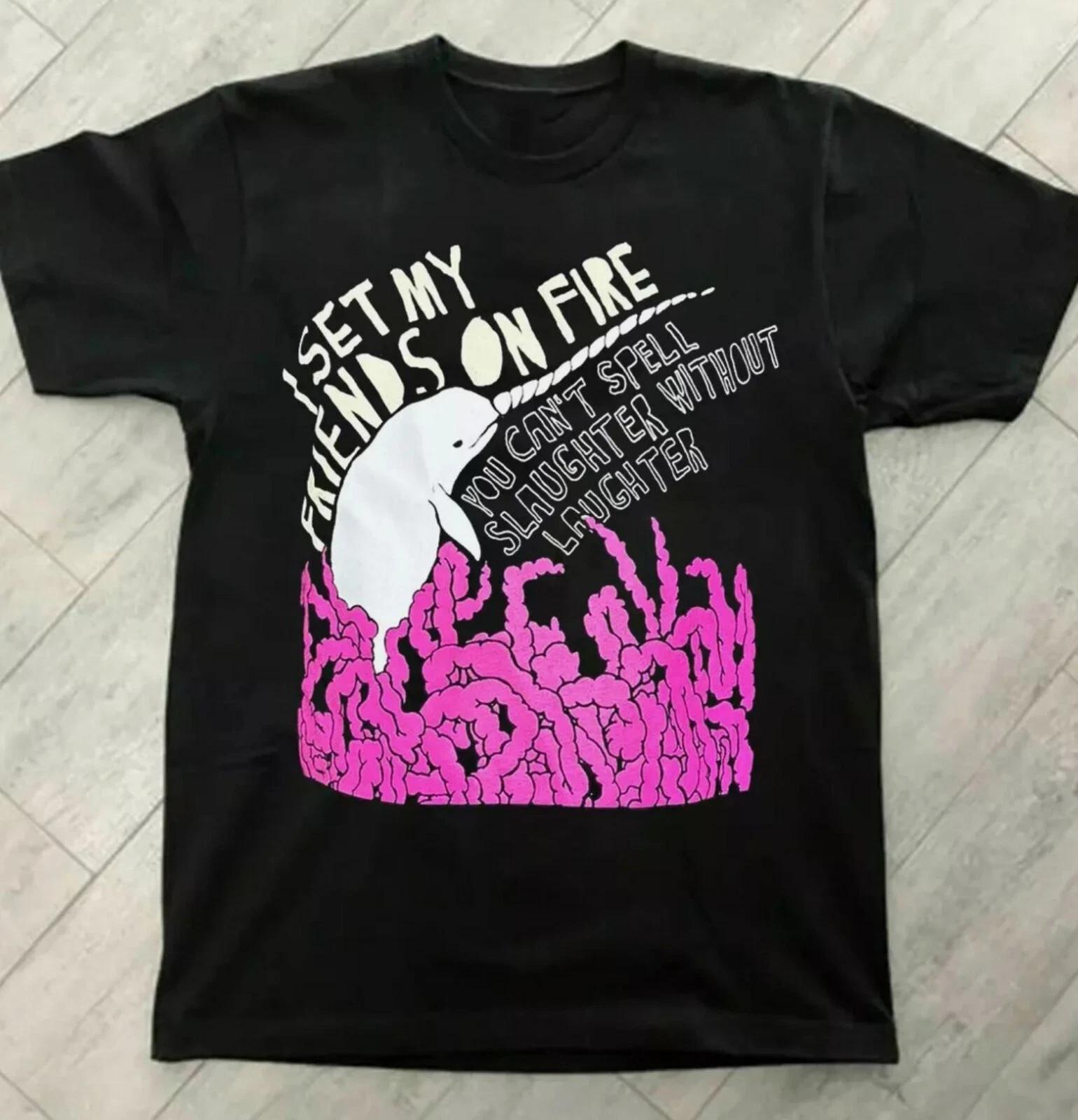 

Collection I Set My Friends On Fire Band Gift For Fan S to 5XL T-shirt XL