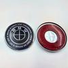 1pcs Car Steering Wheel Badge Emblem Sticker 45/47mm Universal Fit For BMW E36 E39 E87 E60 E46 E53 E90 F10 F20 F25 F30 X3 X5