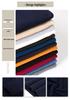 Men's Slim Fit Wool High Neck Sweater - Autumn/Winter Warm Knitwear in Solid Colors