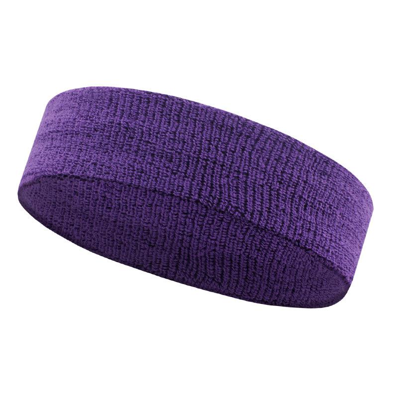 Aolikes 1Pcs Sweatbands Sport Headbands For Men & Women,Terry Cloth Sweat Band For Tennis, Running, Basketball, Working Out