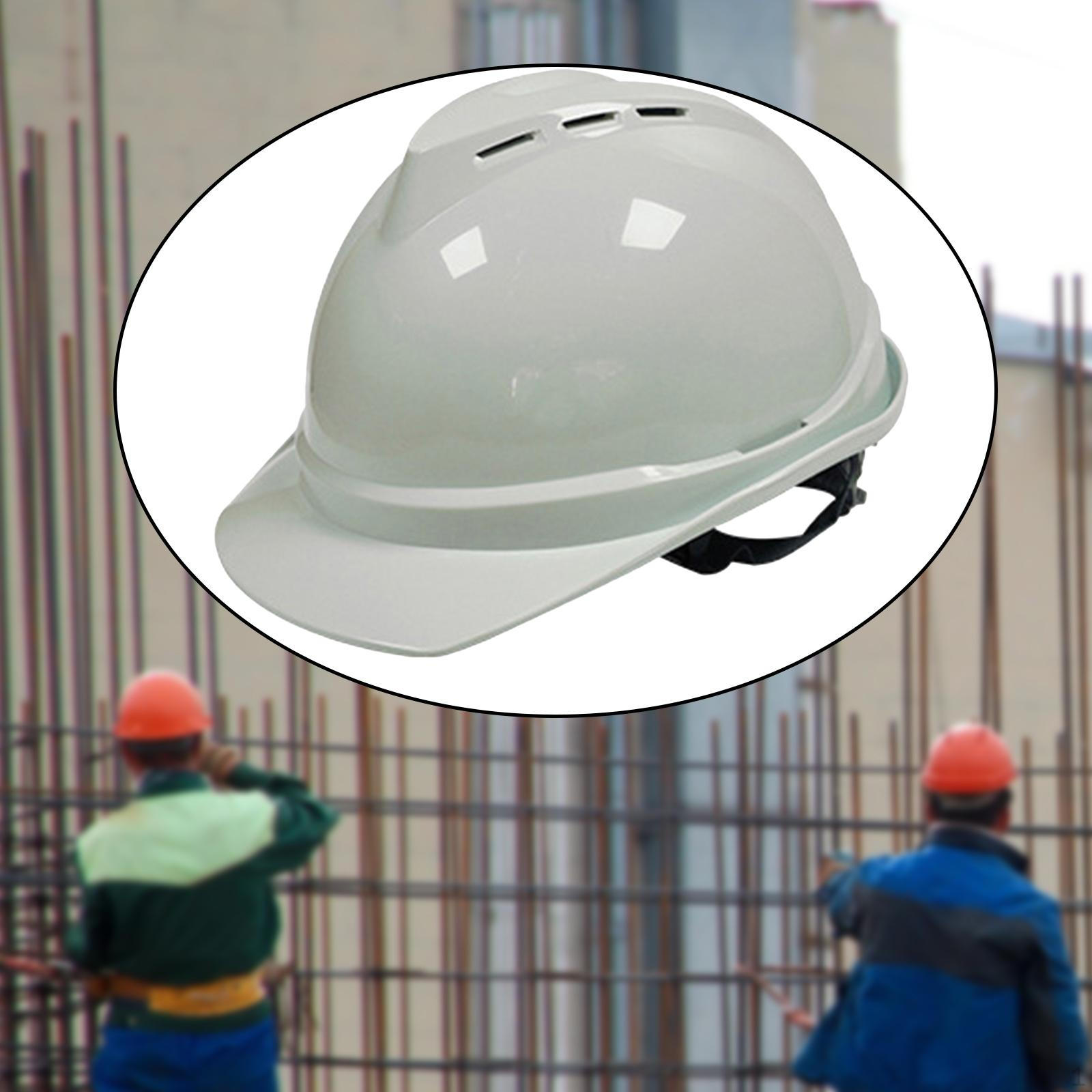 

Construction Hard Hat Breathable Work Protective Gear for Industrial Outdoor