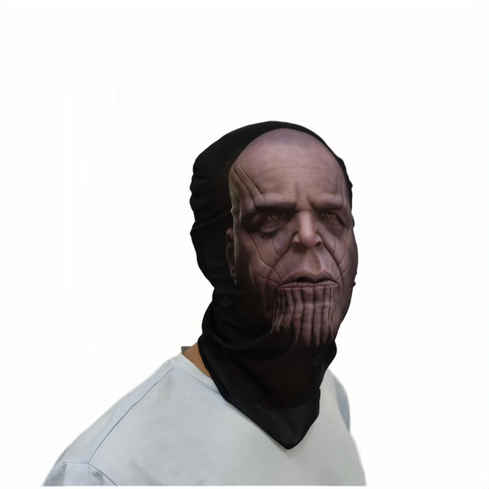 Joker Spongebob Jason Thanos Iron Man Mesh Face Mask With Stretch Material For Party And Themed Event Use