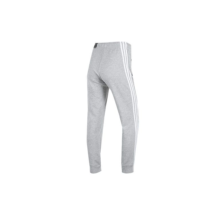 Adidas W Fi 3S Reg Pnt Classic Stripe Retro Sports Joggers Women Bottoms Gray IB8531