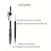 12pcs Retractable Gel Pens Set Black Ink Ballpoint for Writing Refills Office Accessories School Supplies Stationery