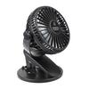 Clip On Stroller Fan USB Mini Personal Desk Fan Rotation Cooling Fan