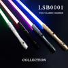 YDDSABER Jedi Sith Lightsaber with Aluminum Handle, 16 Color Changes, LED Lightsaber for Intense Battles, for Adults (Black Handle RGB Blade)