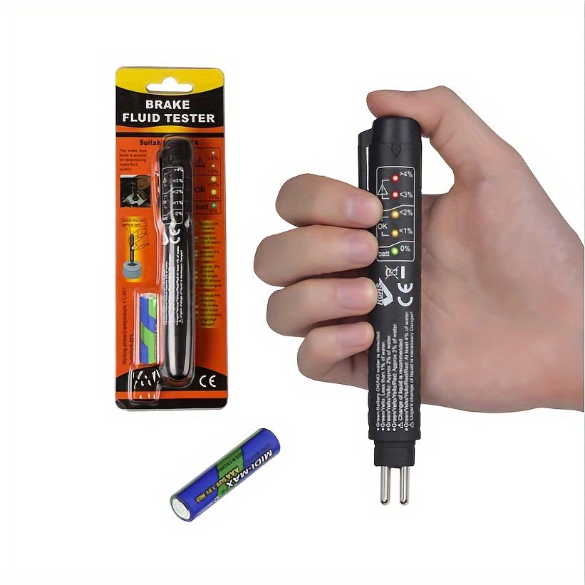 Auto Liquid Testing Brake Fluid Tester Pen 5 LED Indicator Display for Electronic Pen Brake Fluid Oil Tester Digital