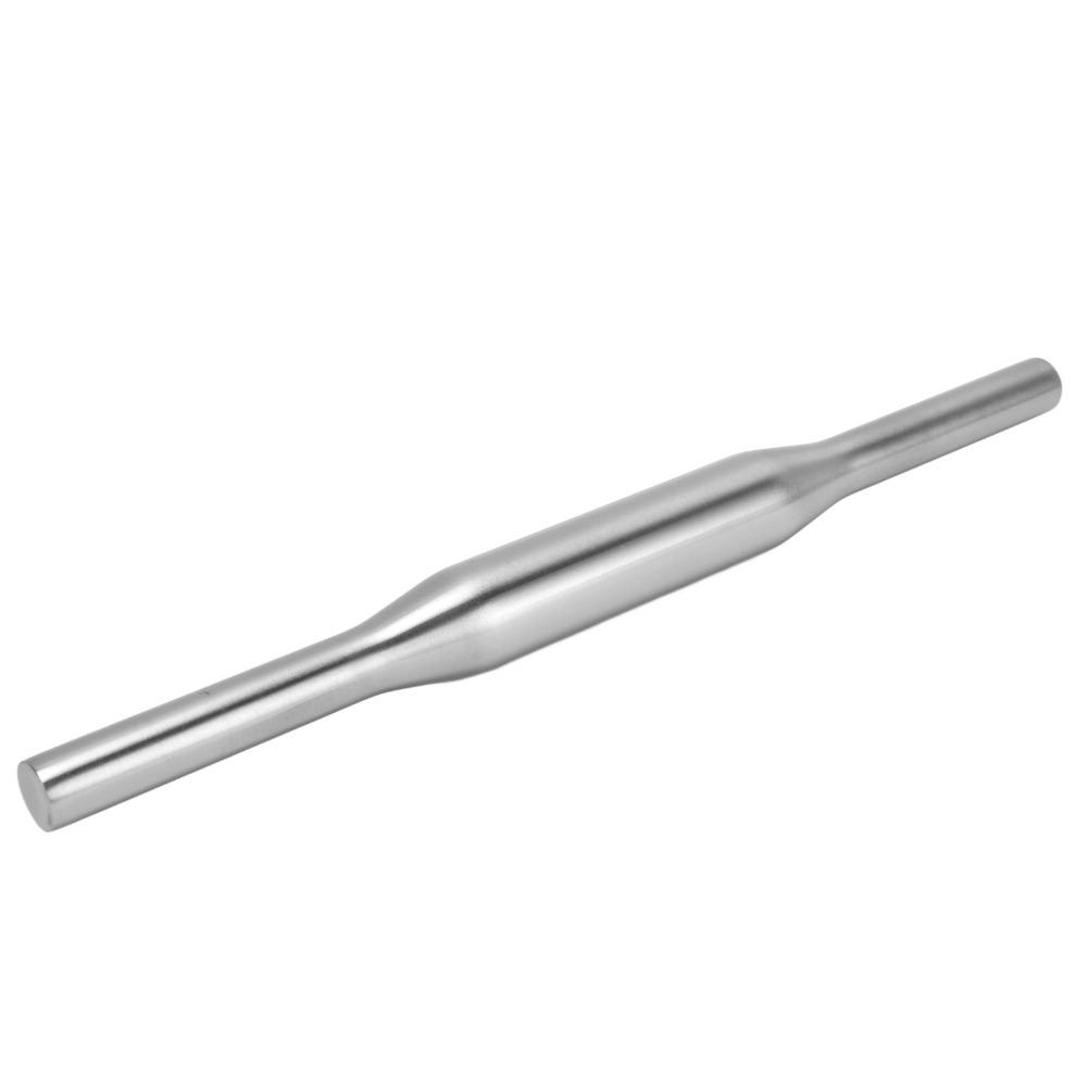 Silver Rolling Pin 304 Stainless Steel Dough Roller Durable Pizza Dough Roller  Bakery Pizzeria