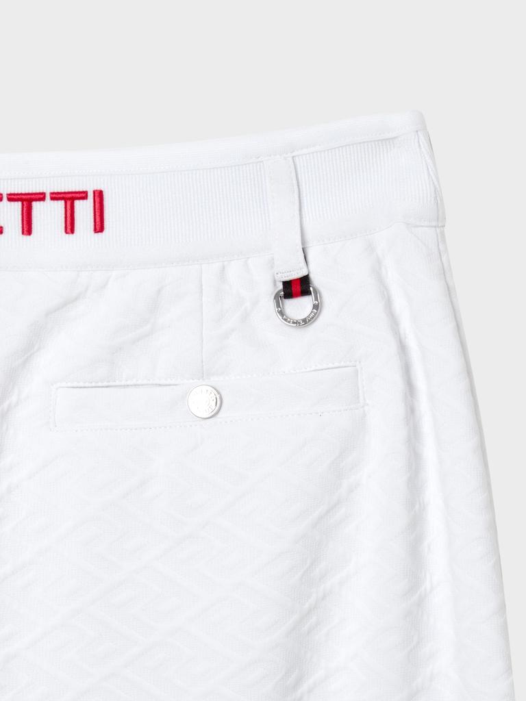 PIRETTI Matera Jacquard Culottes W_White