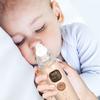 Infant Nasal Aspirator 3 Suction Levels Silicone Tip Baby Nose Care Machine with Soothe Music Light