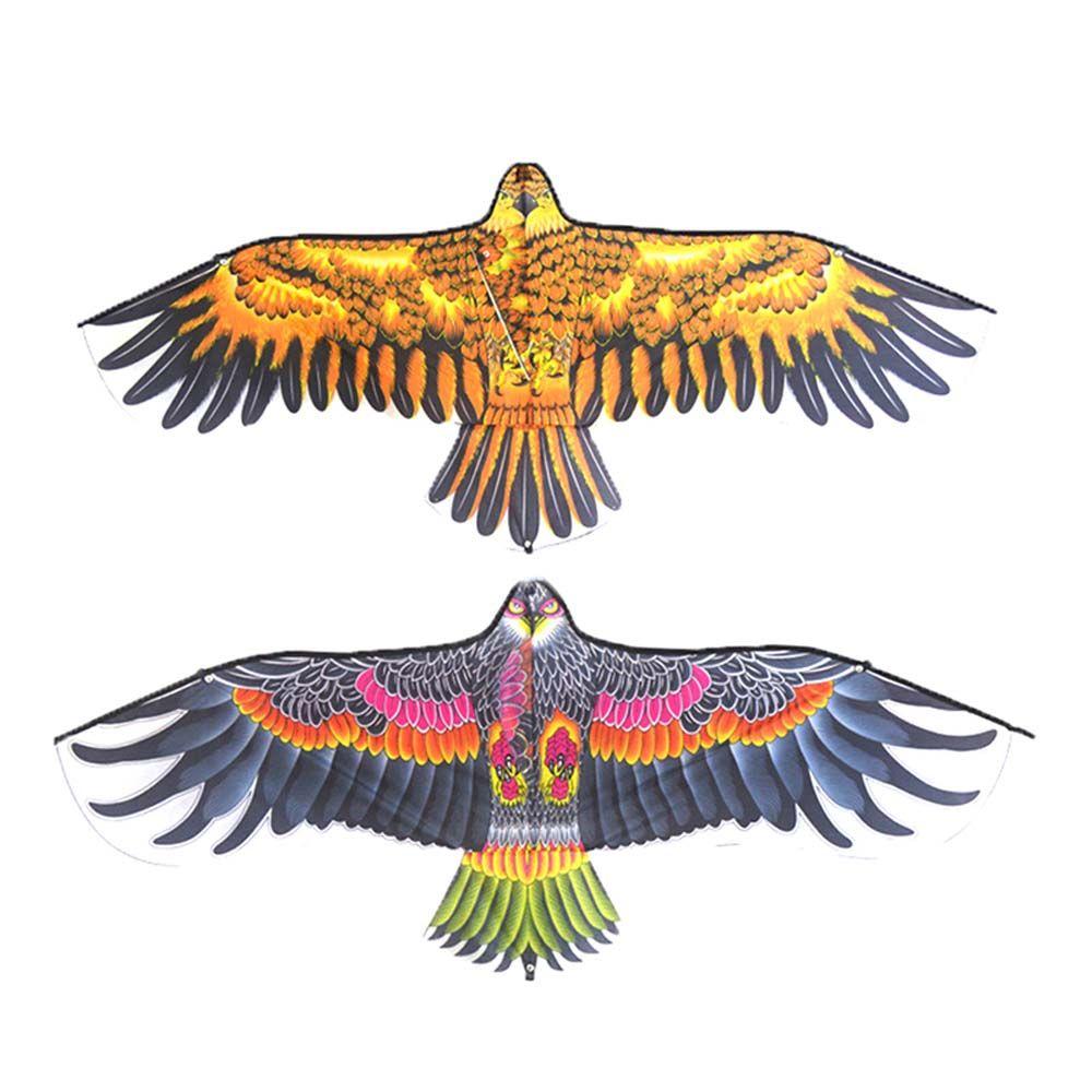 Interactive Toys Gift For Children Easy Fly Flying Toys Flat Eagle Kite Kids Toys Flying Bird Kite