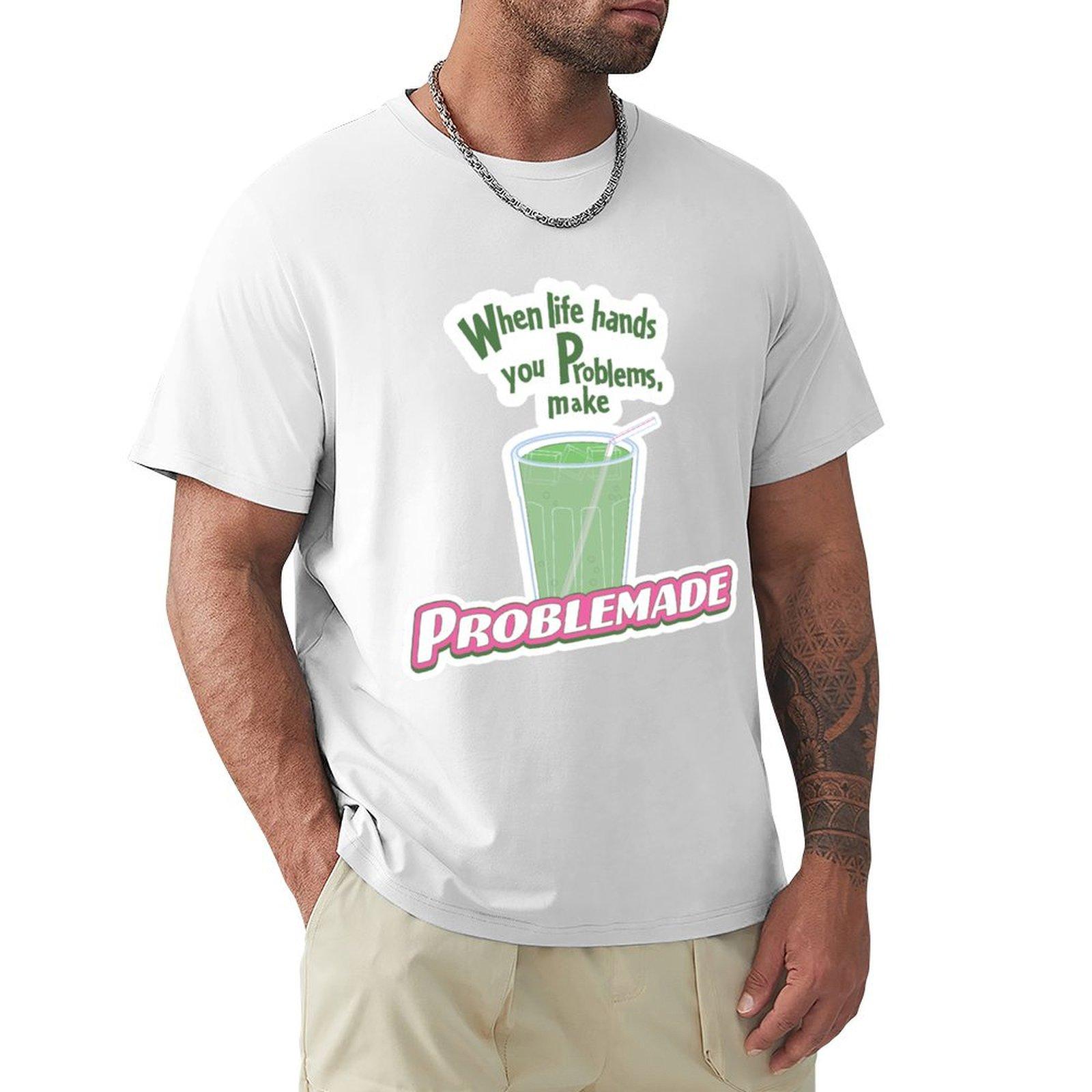 The Problem Quencher Tshirt Basic Daily Outfit Short Sleeve Tee S