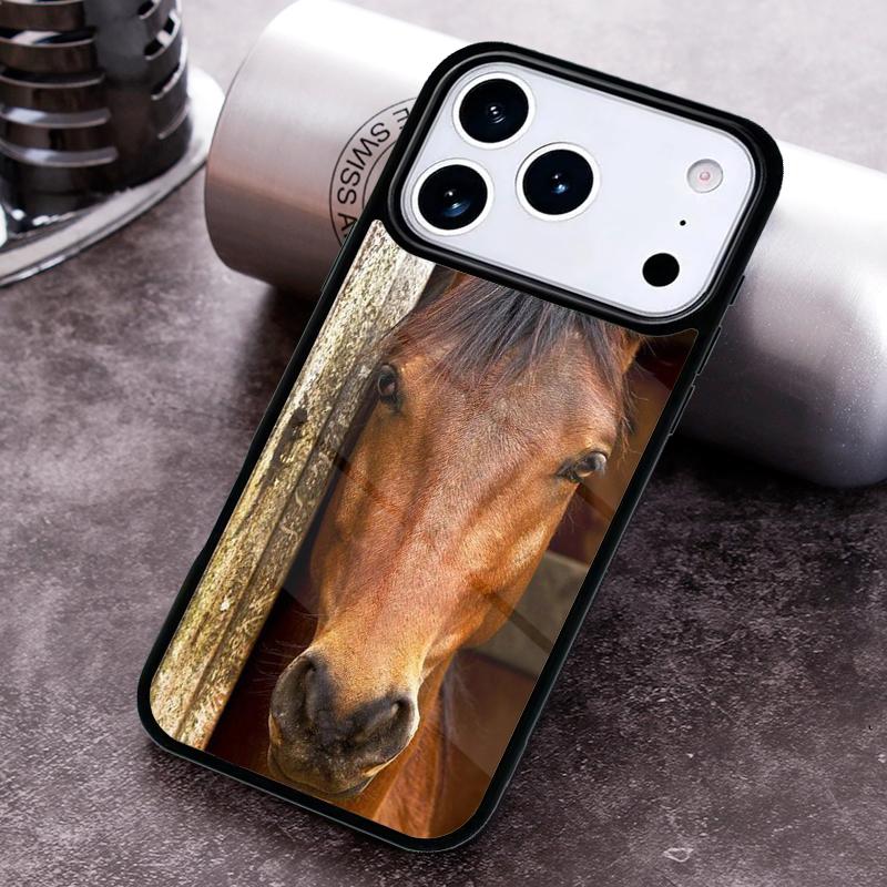 HORSE BEAUTIFUL Phone Case for iPhone 17 16 15 Pro Max Air 14 13 12 11 Plus Shockproof Cover