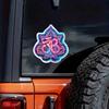 Autoaufkleber Om Hindu Symbol Aufkleber Wasserdicht Vinyl-Aufkleber auf Stoßstange Heckscheibe Laptop Selbstklebender Aufkleber Für Autozubehör TM262