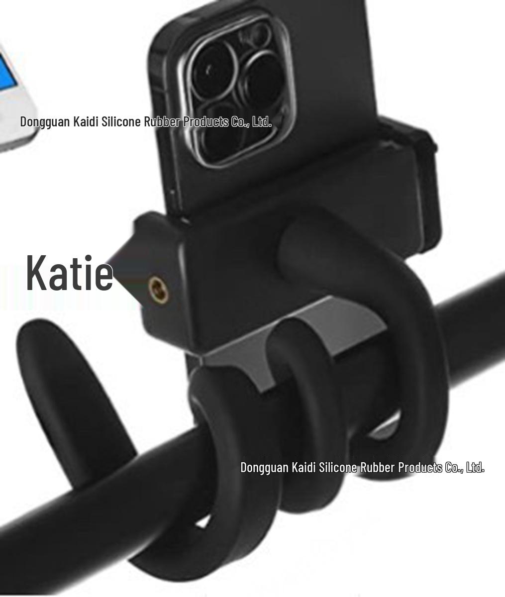 Adjustable Monitor Stand, Freely Bendable, Compatible with Baby Monitors, Includes White Clips White