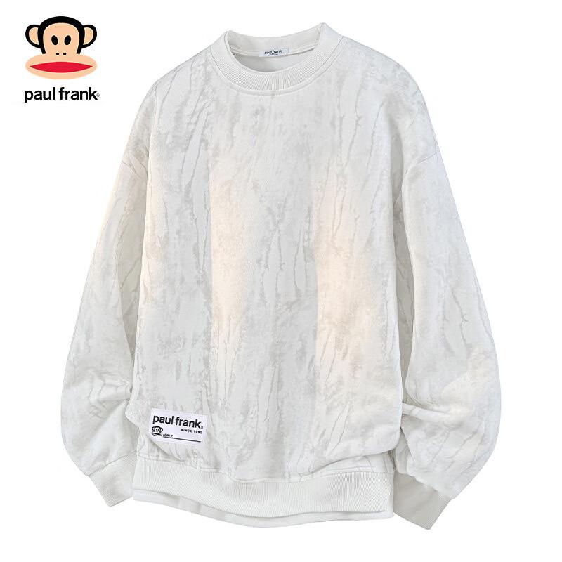 paul frank Men's Faux Two-Piece Tie-Dye Sweatshirt