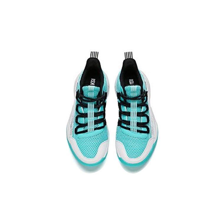 Anta Men's Basketball Shoes White Black Blue A312121100A-2