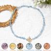 Heilende Böhmische Edelstein-Kies Naturstein Halbedelstein Halskette Damen Mode Halskette Schmuck Collares Para Mujer Weiblich