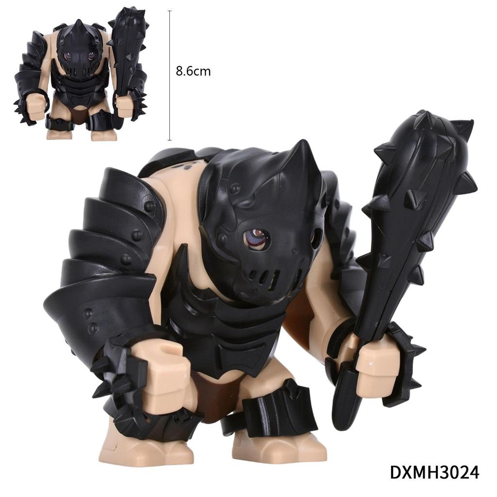 DXMH3016 Armored Troll Building Blocks Figure Set for Export