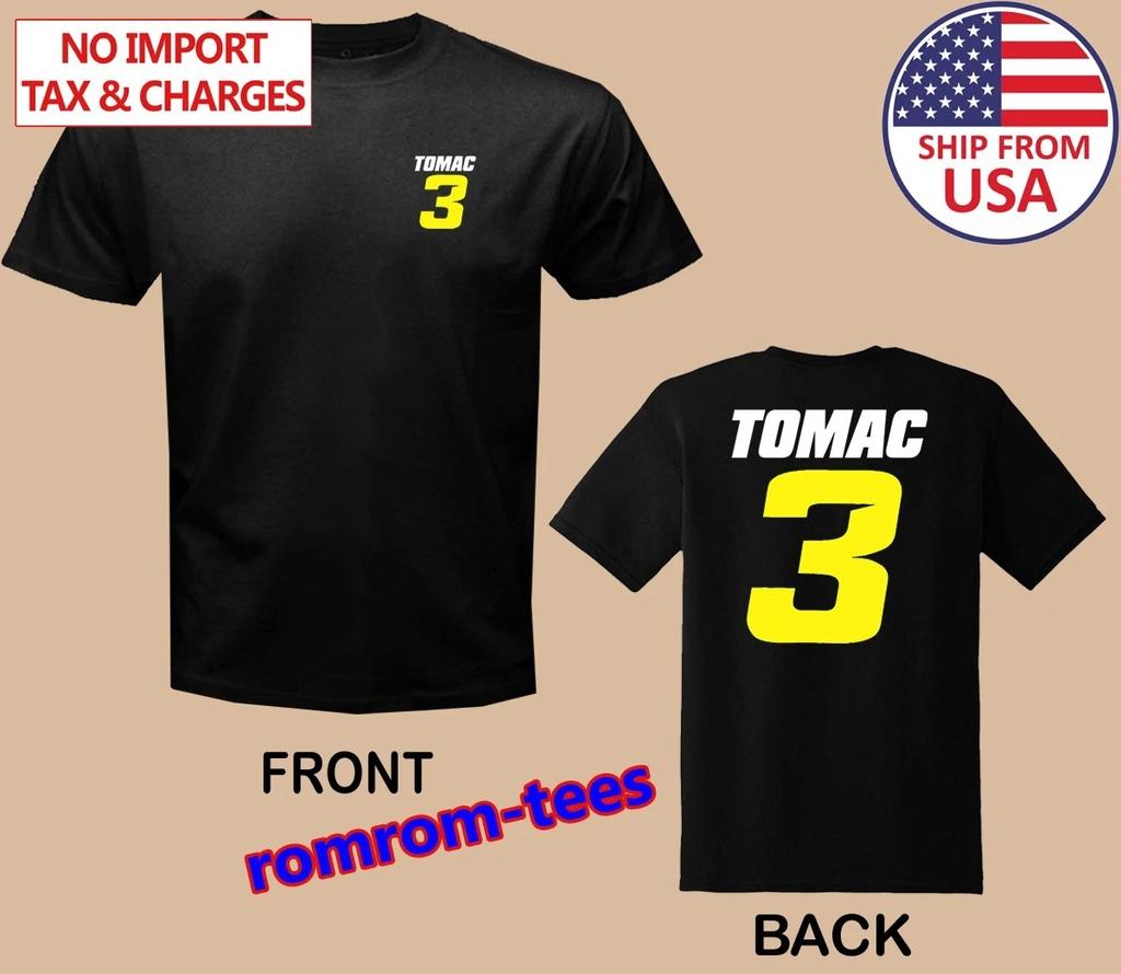 Eli Tomac Fu Dall'Ombra Nero Taglia S-5XL