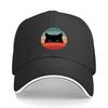 Black Cat Peeking Vintage Baseball Cap Birthday Sun Caps Hat Unisex Luxury Snapback Cap Womens Beach Unisexs