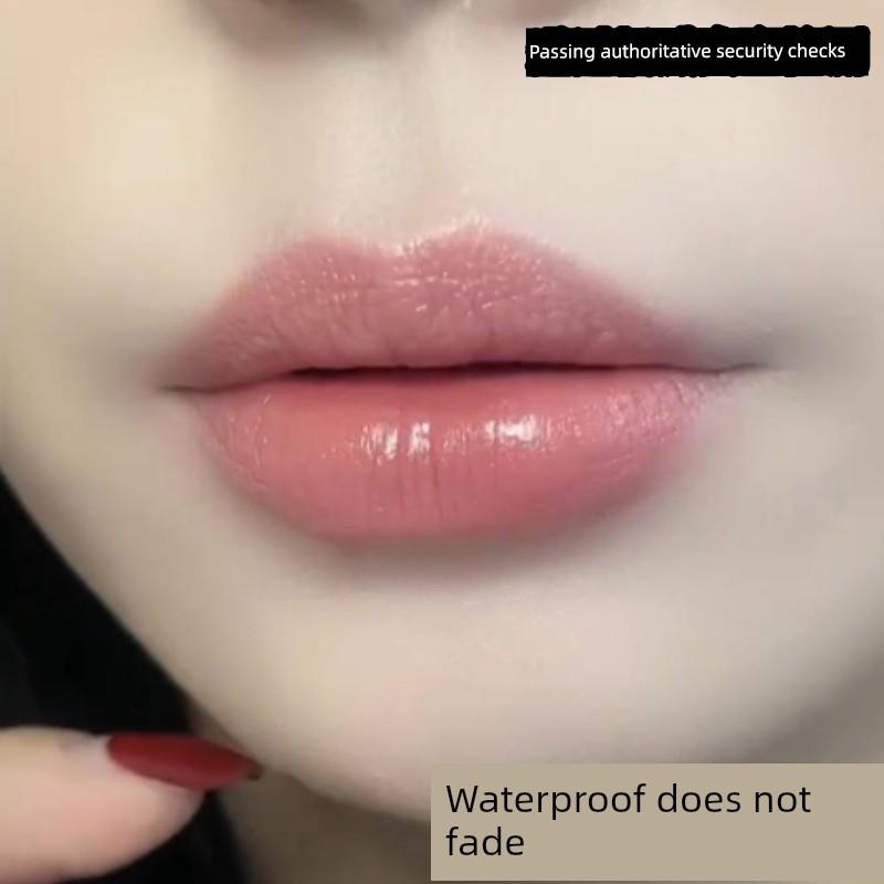 [Official Genuine Product] 2026 New Model Big Brand Lipstick Non-Stick Cup Non-Fading Milk Apricot Matte Flagship Store Women's