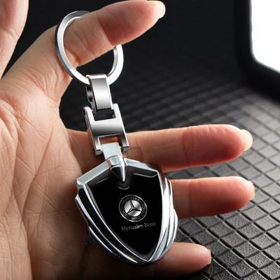 3D Metal Car Styling Emblem Keychain Key Chain Rings For Mercedes Benz B/C/E/S Clase A GLC GLK CLA W166 W163 W221 Car Accesorios