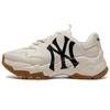 MLB Big Ball Chunky Sneakers Unisex Low top White/Brown 3ASHC104N-50BGL(Team56-)