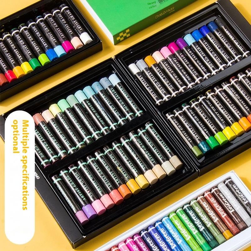 24/36/48/72 set Soft Oil Pastel/Crayon for Painting/Overlay/Scratching Painting Graffiti Crayon Artist Students Drawing Supplies