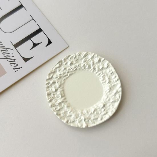 1/6 1/12 Scale Miniature Dish Plate Alloy Tableware Dollhouse Kitchen Accessories Cute Tiny Dish Models for Micro Landscape Pretend Play Prop