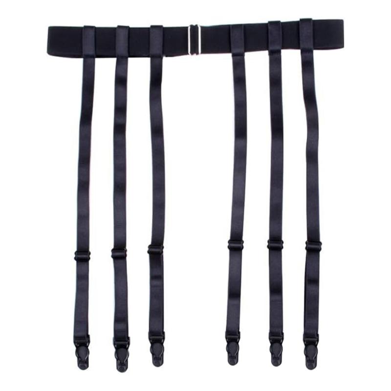 Garter Belts for Women,Elastic Thigh Garter Belt for Thigh High Stockings with Metal Clips