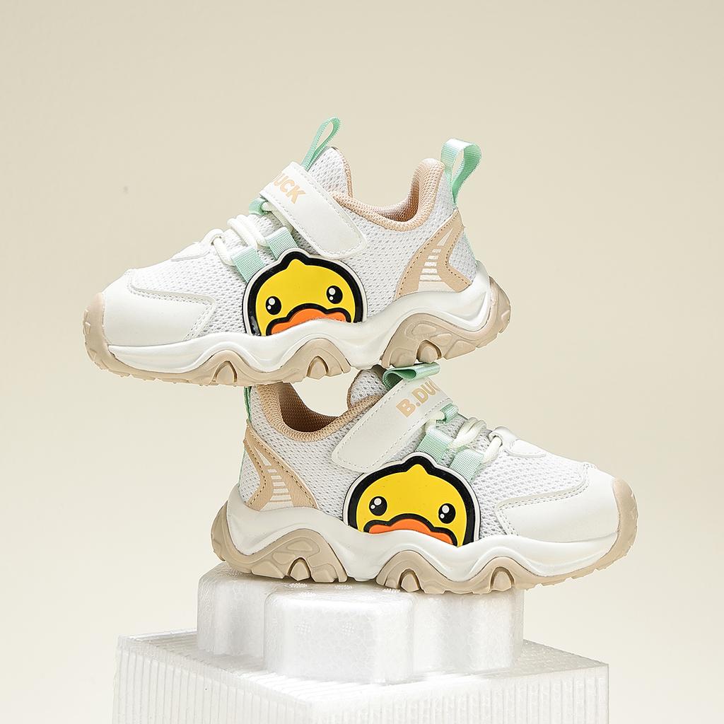 B. DUCK Little Yellow Duck Children's Fun Printed Shoes