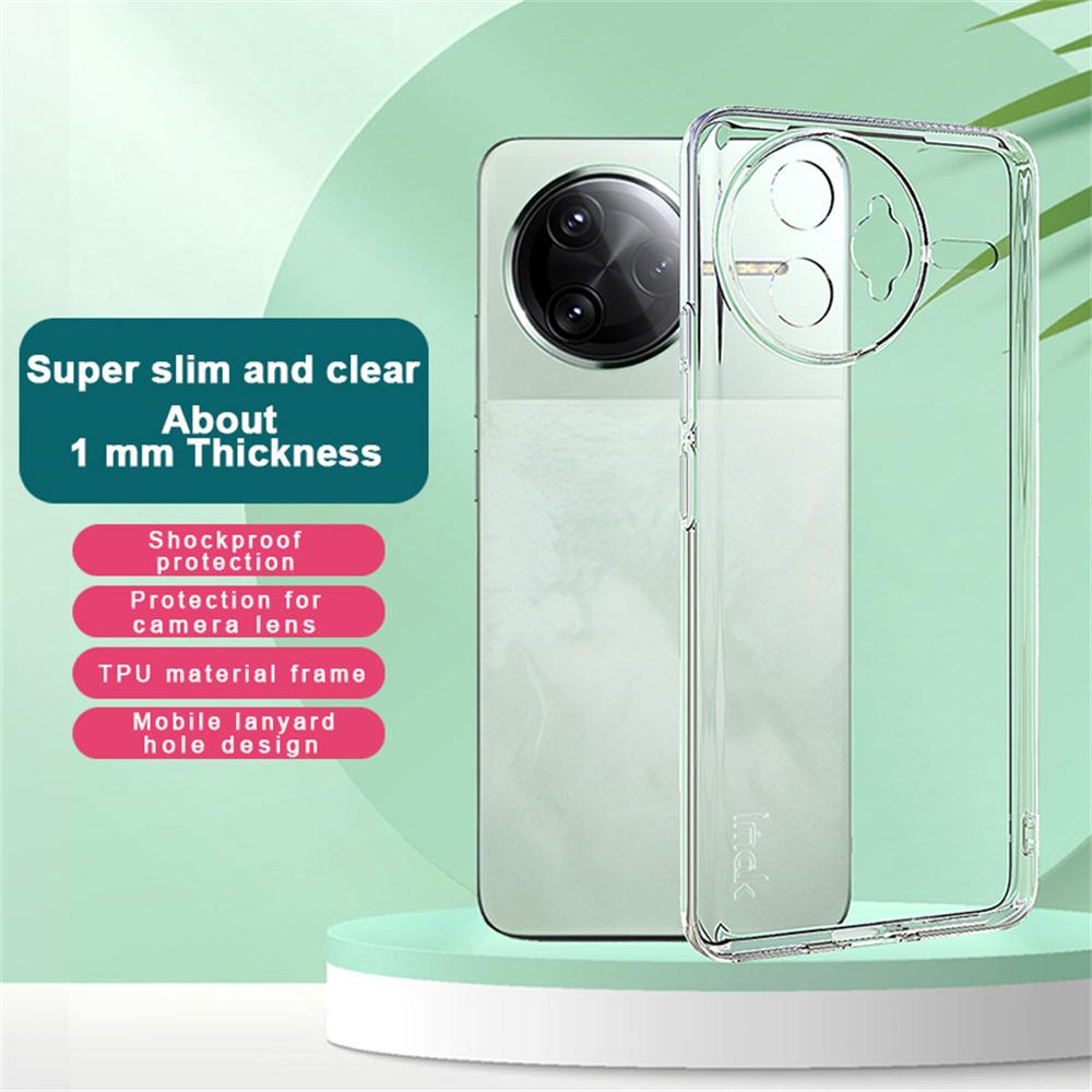 

IMAK UX-5 Series Phone Cover for Xiaomi Poco F7 Ultra 5G/Redmi K80 Pro 5G Case Shockproof TPU Clear Slim Back Shell Style A
