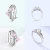 Pink Pumpkin Carriage Celtic Knot Bowknot Ring Authentic copper Jewellery Fien Rings Women Gift Friend High Quality