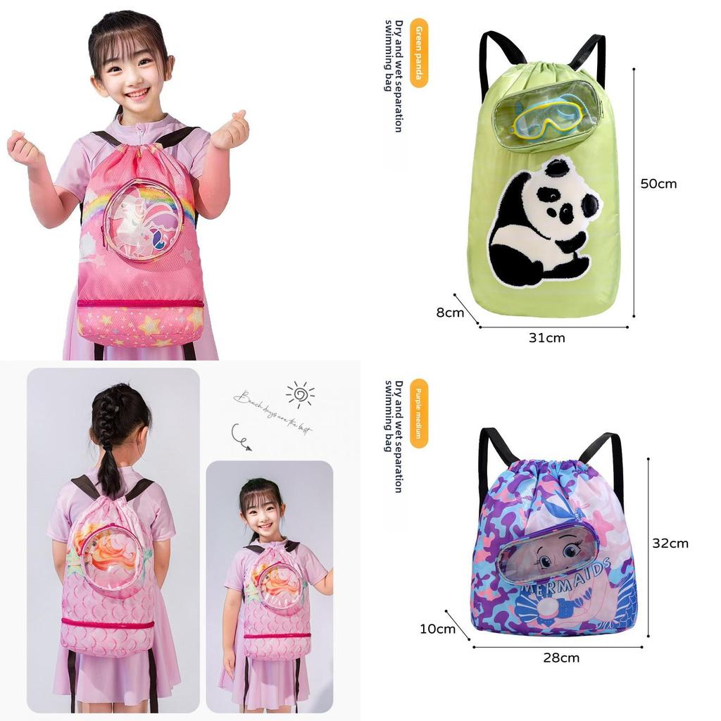 Cartoon Style Kids Travel Bag With Polyester Material And Spacious Organizer For Toys And Clothes