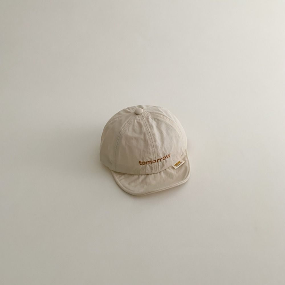 Soft Letter Baseball Cap Summer Children Visors Cap New Baby Peaked Hat  Boys Girls