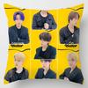 Bts Bangtan Boys Cushion Cover Decorative Soft Pillow Case Sofa Car Cover Throw