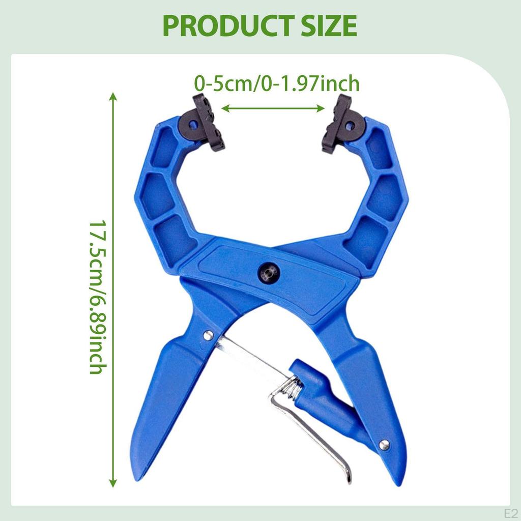 Schraubzwinge mit Gummipolstern für verstellbares Spannen in der Werkstatt